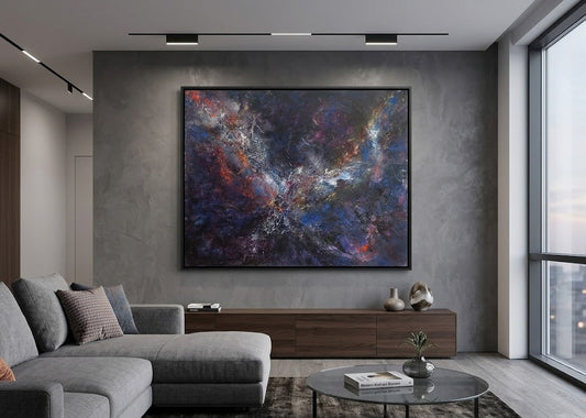 Choosing the Perfect Large-Scale Living Room Art