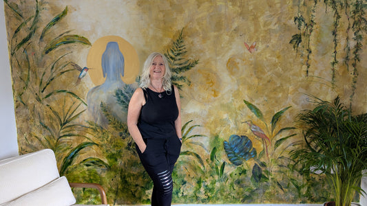 The Making Of A Botanical Mural